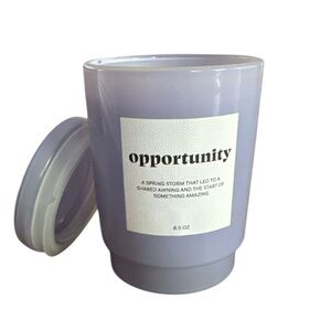 Place‎ & Time Glass Jar Spring Candle - Opportunity/Sunlit Citron - 8.5 oz - NWT